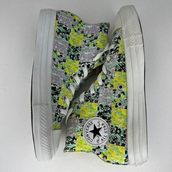 Converse Womens 542558F Multicolor Floral Chuck Taylor All Star Size 8 Sneakers - Picture 6 of 10